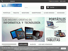 Tablet Screenshot of informatica-im.com
